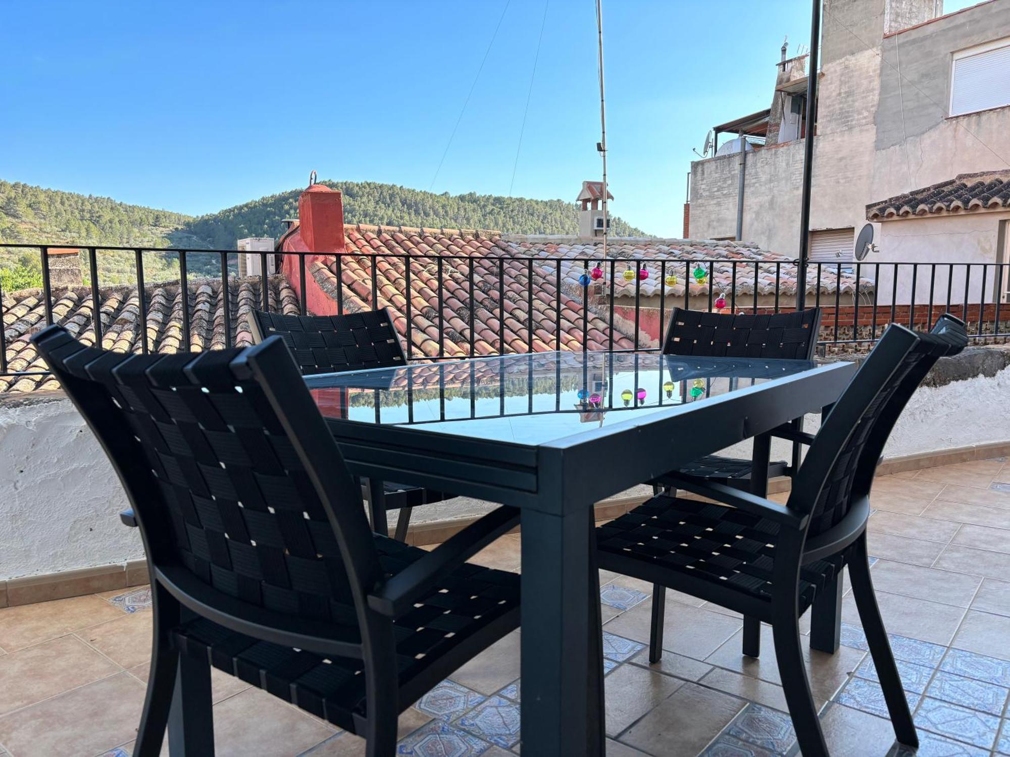 Piso En Vall De Almonacid Con Vistas, Aire Acondicionado, Wifi Y Smart Tv エクステリア 写真
