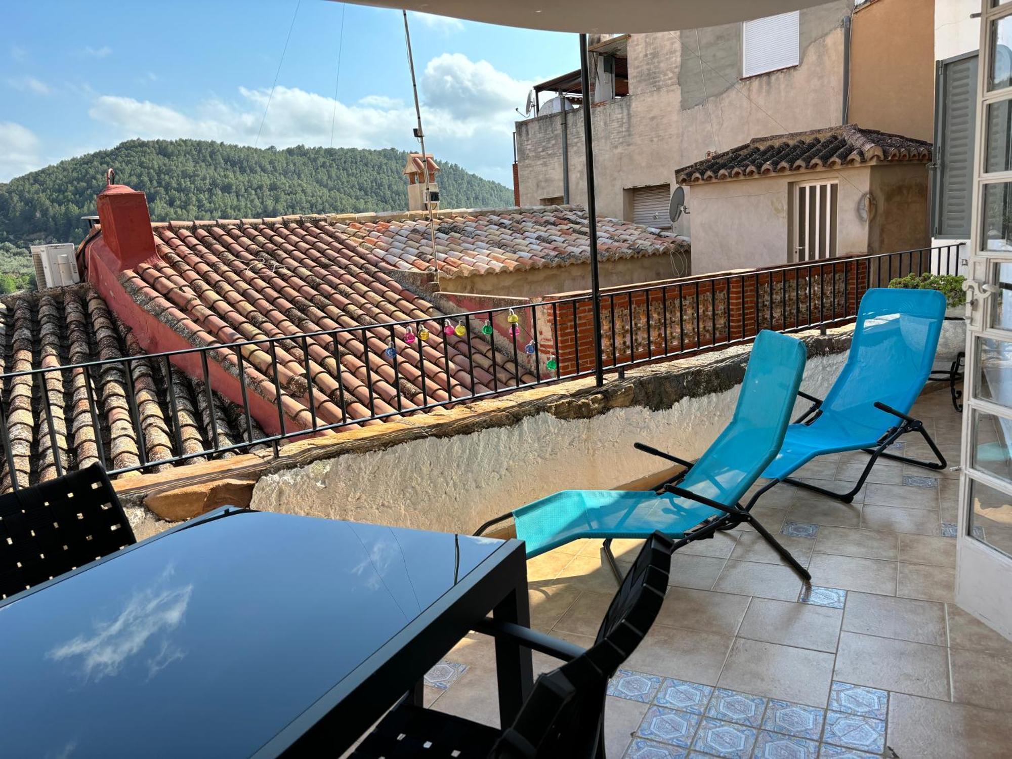 Piso En Vall De Almonacid Con Vistas, Aire Acondicionado, Wifi Y Smart Tv エクステリア 写真